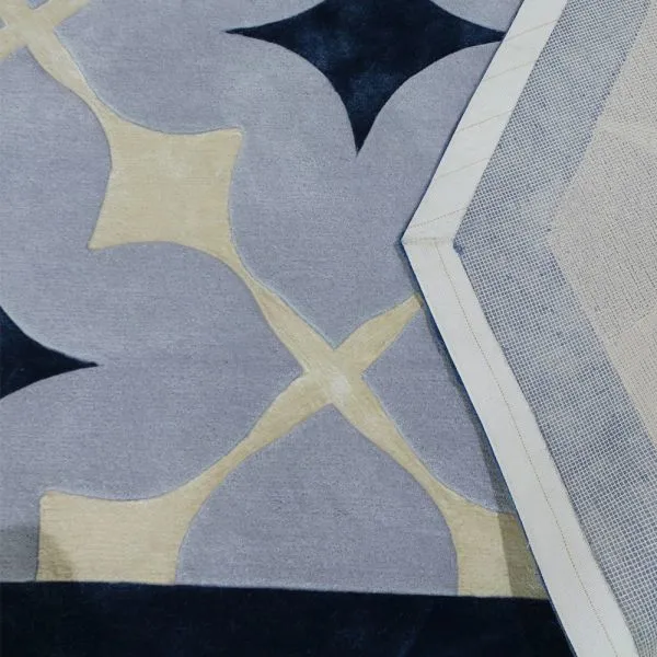 Geometric Rug Comfortable Hand Tufted Carpet for Bedroom Carpet photo-4
