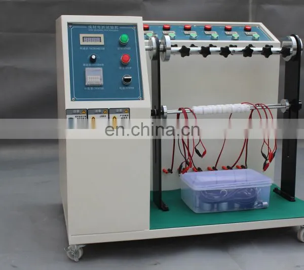 Donguan Supplier AC Line Swing Tester USB Plug Wire Cable Flex Tester Copper Wire Bending Fatigue Testing Machine Look for Agent photo-6