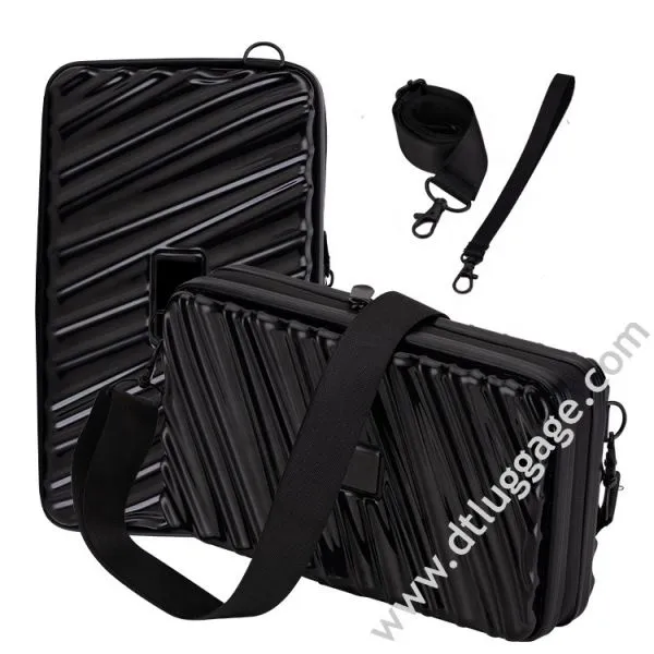 Customized Logo Fashion Waterproof ABS PC Mini Travel Storage Bag Small Women Beauty Travel Make Up Luggage Case photo-5