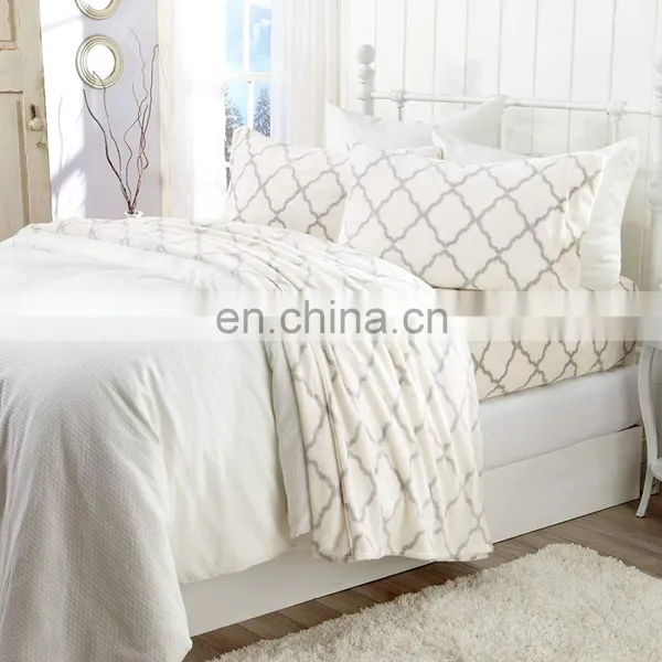 Micro Fleece Extra Soft Cozy Velvet Plush Sheet Set. Deluxe Bed Sheets With Deep Pockets photo-3