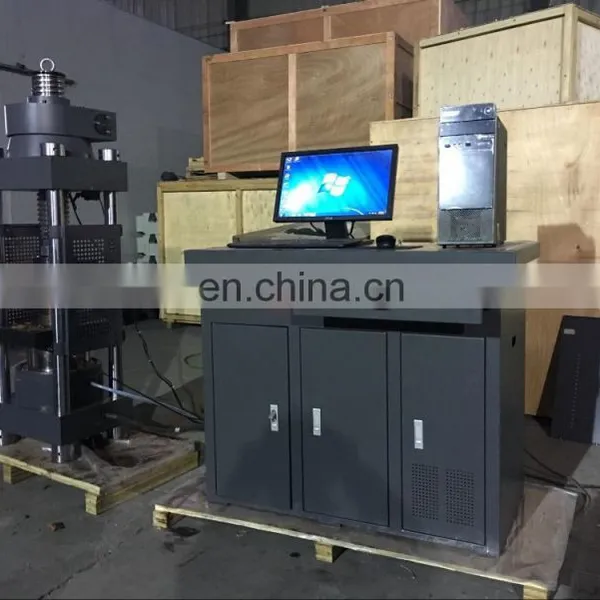 YAW-2000D Concrete Compression Tester Engine and Procedure photo-4