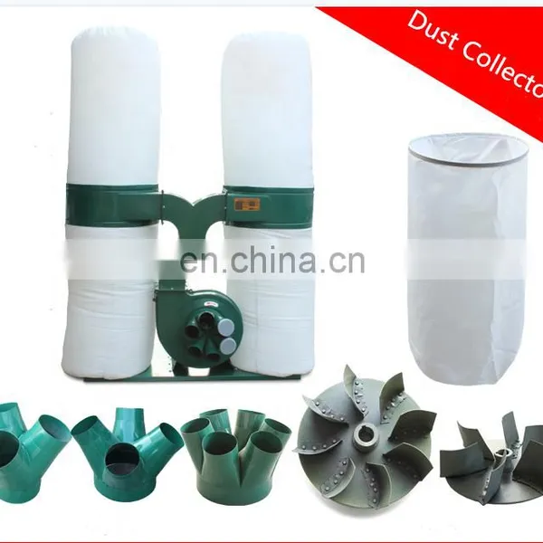 Dust Collector/Electric Double Industrial Cloth Bag Machine/Woodworking Machine photo-5