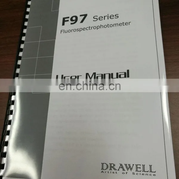 F97/DW-F97PRO/DW-F97XP Drawell High Accuracy Fluorescence Spectrometer Price photo-6