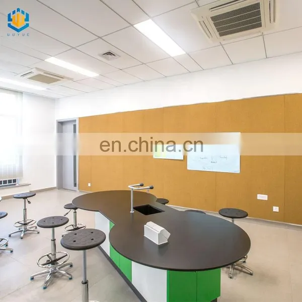 School Furniture Student Work Bench Steel Structure Phenolic Resin Worktop Work Table photo-5