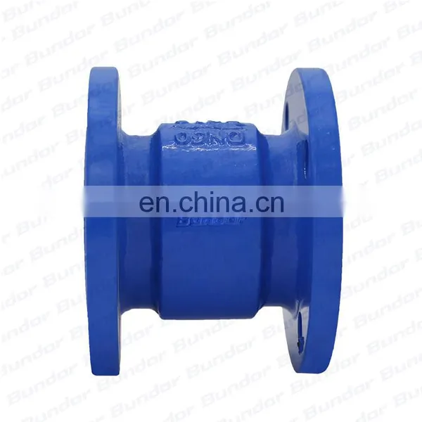 Bundor 4 Inch High Quality Ductile Iron Flange Connected Silencing Check Valve Price photo-4