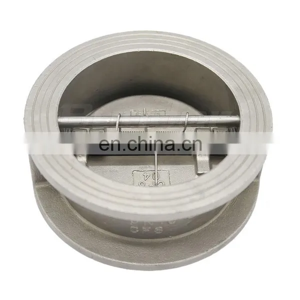 Bundor Class150 DN100 Stainless Steel Dual Plate Check Valve Price List photo-2