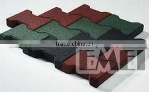 Outdoor Durable Garage Rubber Floor Tiles photo-3