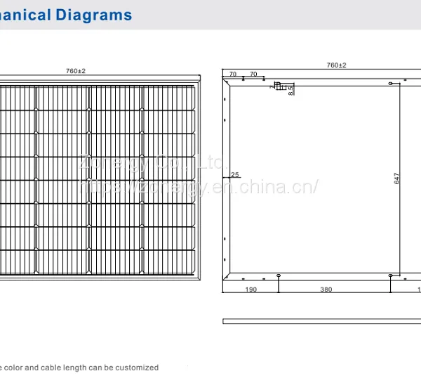 Zonergy 100w Solar Cells Panel Monocrystalline Mono PV Photovoltaic Module Power Oem Price photo-3