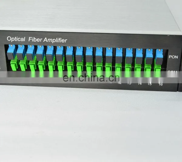YaTai High Power Edfa 16 Port 19dbm WDM Fiber Optic Signal Amplifier photo-4