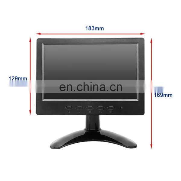 HD Computer Monitor pc 7 Inch Mini Lcd VGA Portable Touch Screen Display Monitor photo-4