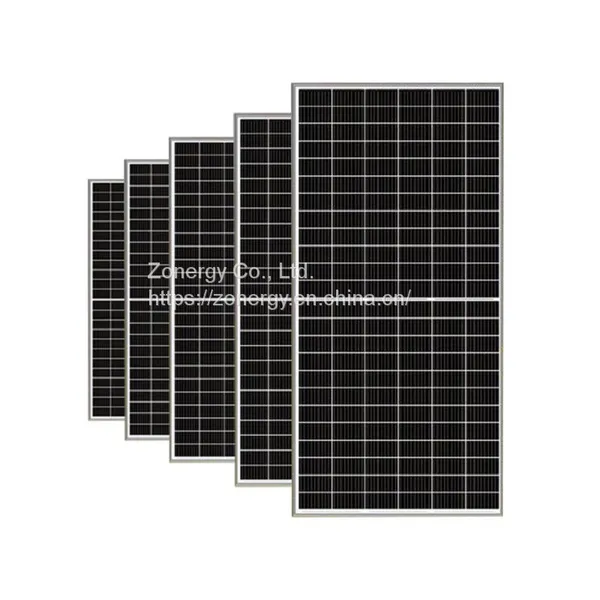 Дешевая монокристаллическая солнечная панель Zonergy мощностью 535 Вт для солнечных энергетических систем