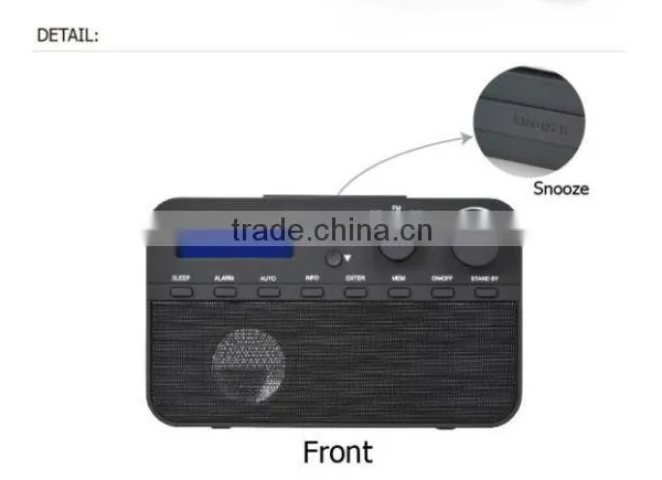 Factory Supply! Desktop DAB+ Mini Pocket Digital Am FM Digital Radio With Built In Speaker Radio Player