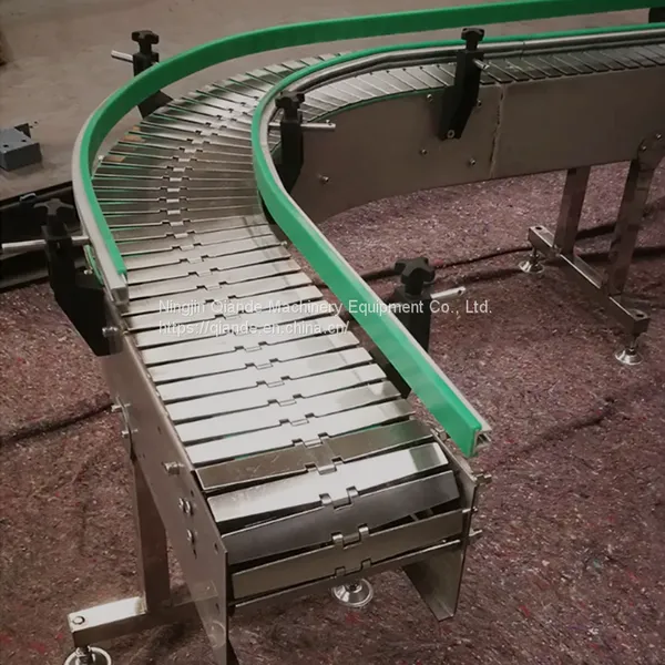 Canned Beverage Bottling Chain Plate Conveyor Custom photo-5