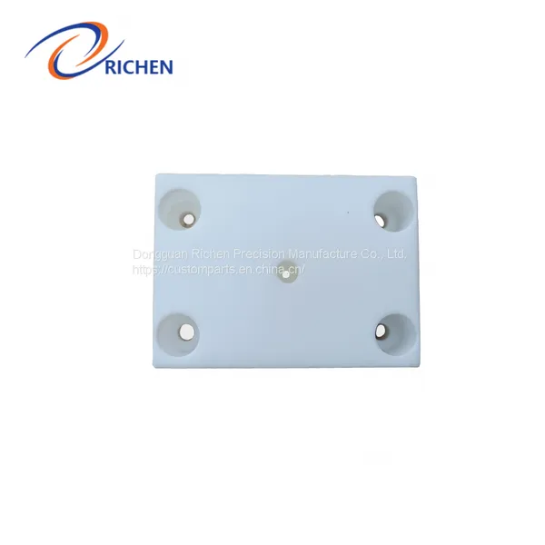 Customized White Plastic Industrial High Precision CNC Machine Parts photo-4