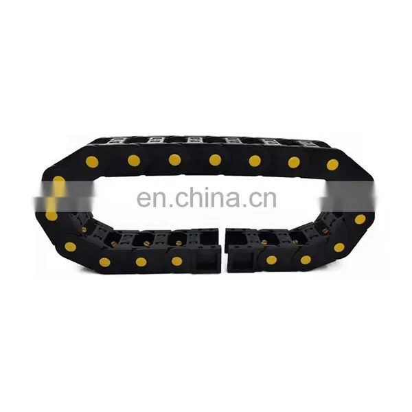 Manufacturer Supply Carrier Chain Cable Plastic 35/45/56/65mm Plastic Height Nylon Cable Drag Chain With Cable Chain photo-3