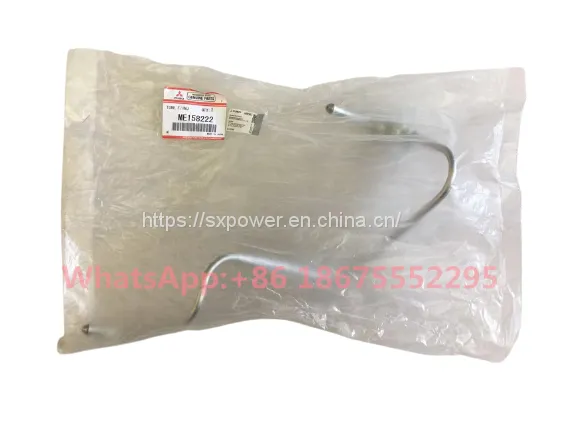ME158221 ME158222 Mitsubishi TUBE, топливная инжекция для запасных частей двигателя грузового автомобиля FUSO