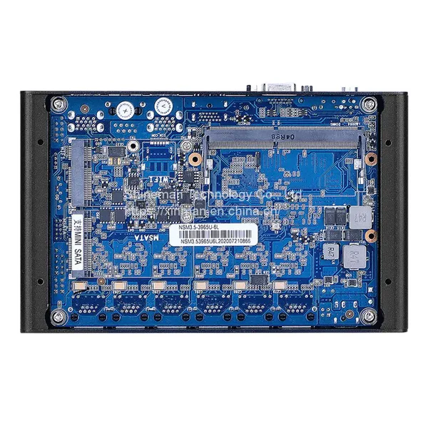 Fanless Intel SkyLake/KabyLake Network/Firewall PC w/ 6 Gbe LAN Core I5-7200U photo-4