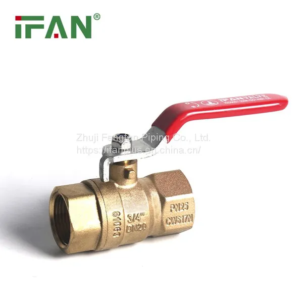 IFAN Wholesale 1/2-4 Inch High Pressure Ball Valve Brass Ball Valve for Water photo-4