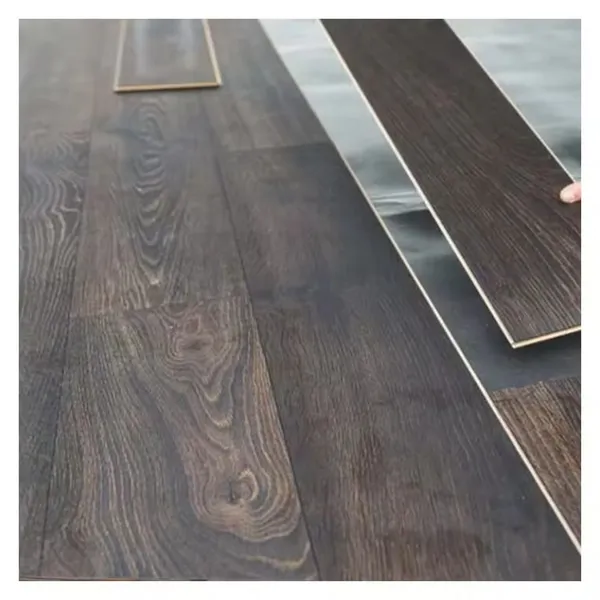 SPC PVC Flooring Click Vinyl Tiles Stone Wood Composite Flooring Flooring-marble Pattern Thickness 5.0mm photo-3