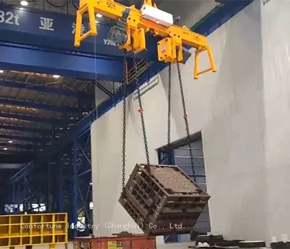 Casting Sand Mould Load Turning Device in Metallurgy Industry