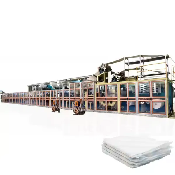 Full Servo Automatic Semi-auto Under Pad Machine Production Line photo-5