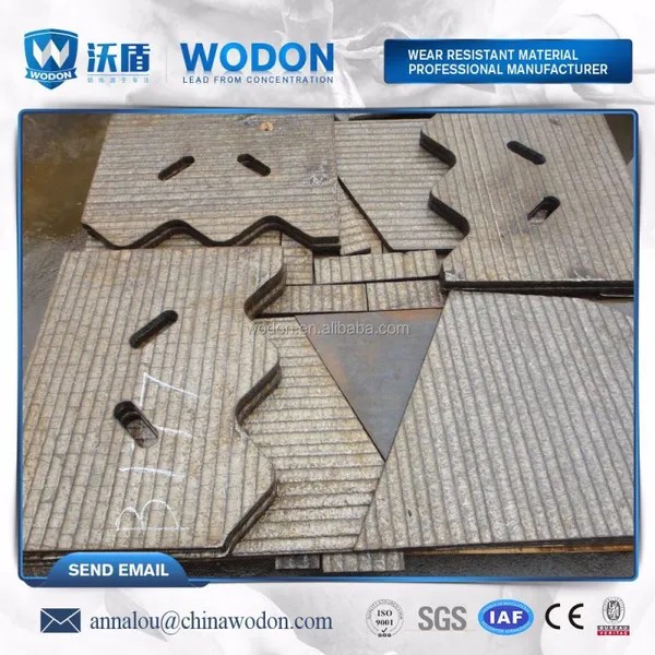 Wear Resistant Plate Hardfacing Truck Bed Linings for Mining Equipment photo-6