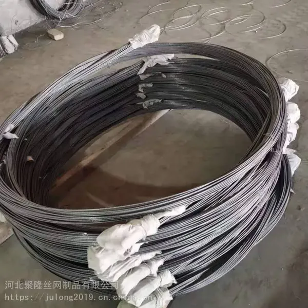 Manufacturer 5m Length Hot Dipped Galvanized Quick Link Bale Ties Wire Junked Tires