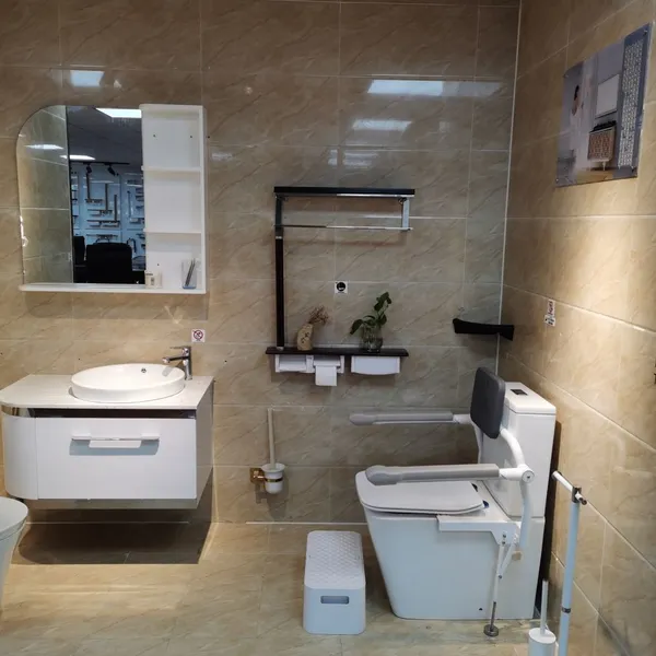 Elderly Toilet Grab Bar, Toilet Assist Frame, Toilet Handrail, Safety Handrail photo-4