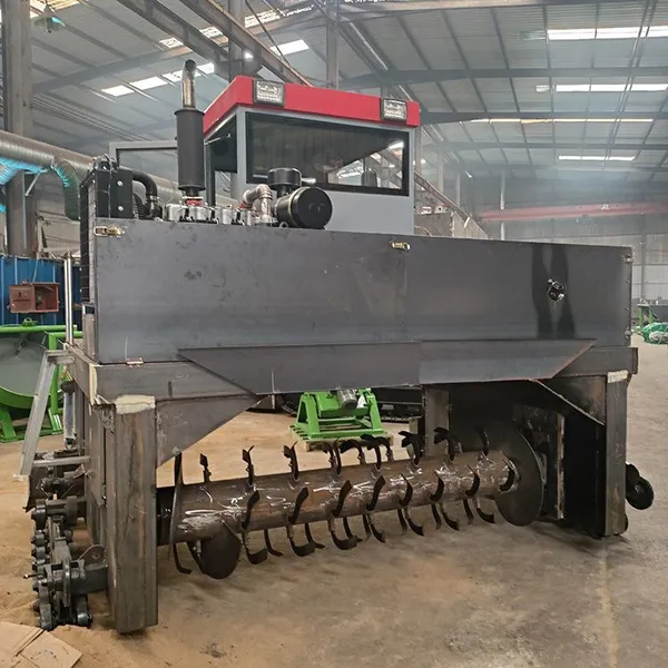 PanQi Organic Fertilizer Composting Machine Eco-Friendly Motor-Driven 380V High Productivity Farm Use photo-6