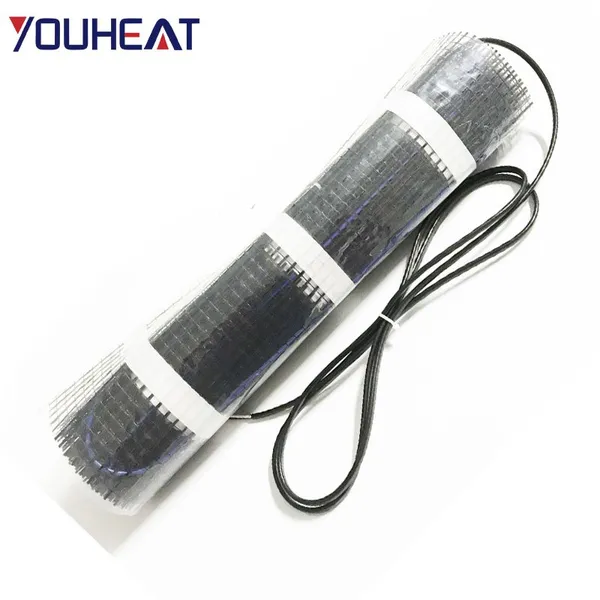Electric Heating Mat 6 Square Meter Electric Underfloor Heating Mat 200wm2 Floor Heat Mat Plug in photo-4