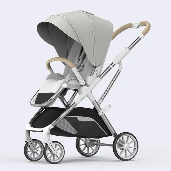 Hot Sale Luxury Baby Stroller Easy Folding Baby Jogger EN1888 Certified Lightweight Travel Baby Pushchair Pram photo-3