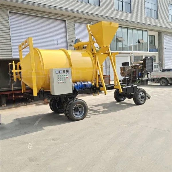 Traction Asphalt Mixer, Diesel-heated Asphalt Equipment, Automatic Feeding Asphalt Mixer photo-3