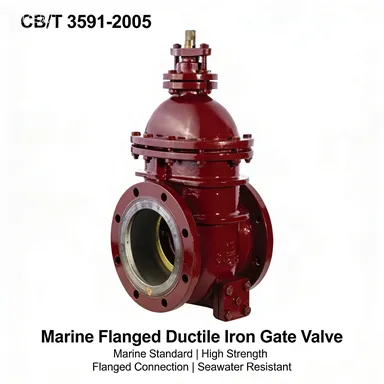 DIN 3352 F4/F5 Face-to-Face Dimension Marine Gate Valve for OEM photo-2