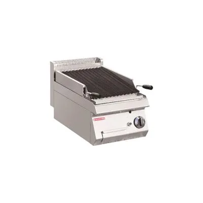 Edelstahl-Küchenplatten-Lavarock-Grill für das Outdoor-Kochen in Restaurants