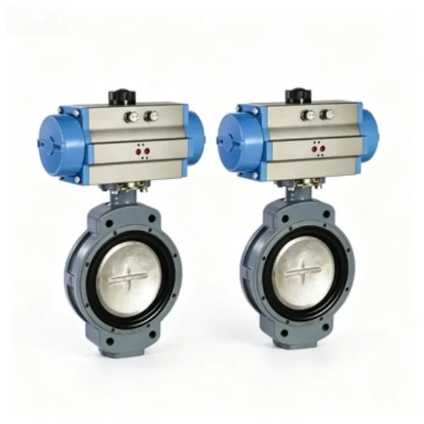 JIS F7480 Compliant Marine Pneumatic Butterfly Valve with 3-Year Warranty