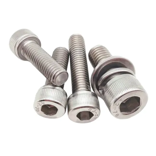 DIN 912 Vis à tête hexagonale creuse en acier inoxydable 304