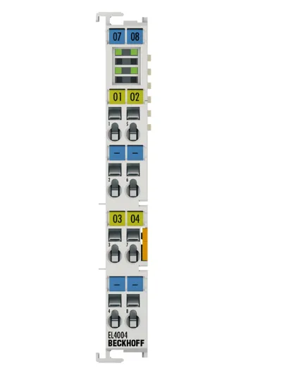 Beckhoff EL4004 EtherCAT Terminal 4-канальный аналоговый выход 0-10В