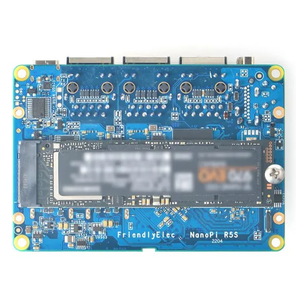NanoPi R5S-LTS | RK3568B2 | 2.5G Ethernet IoT Gateway & Mini NAS Board photo-5