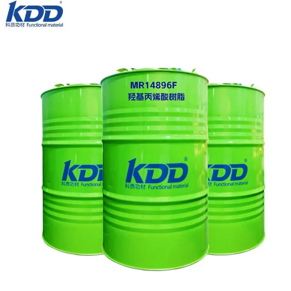 Resin Manufacturer KDD MR14896F Hydroxyacrylic Resin for Nylon Fiberglass Products Plastic Paint