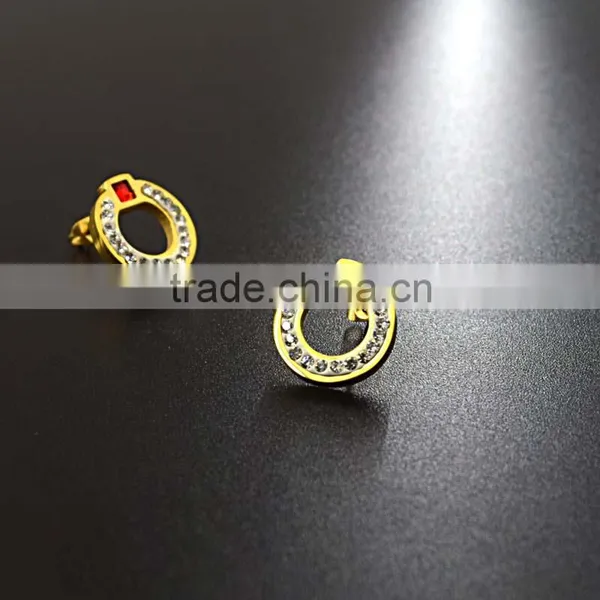 New Round Earring Designs Circle Pendant Fashionable Jewelry photo-5