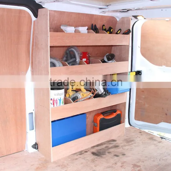 Van Vehicle Plywood Racking Shelving for Equipment Storage photo-4