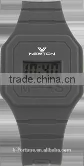 LP1139 Digital LCD Display Movement Silicone Strap Electronic Panel Fruit-scented Watch photo-4