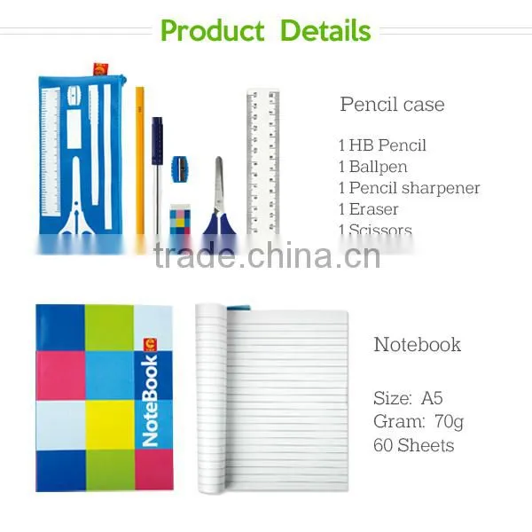 New Children's Day Gift Kids Stationary Set photo-6