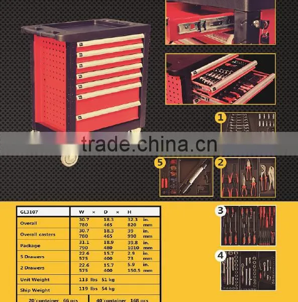 Professional Chest and Roller Cabinet GL3107
