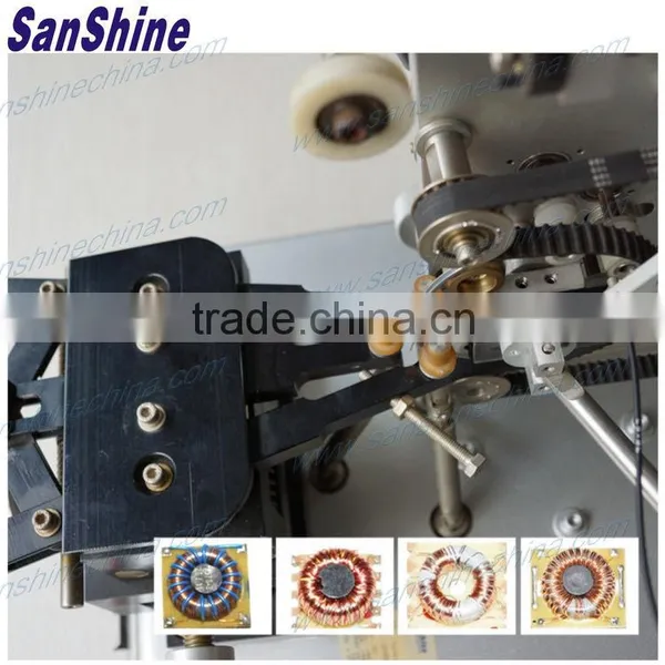 Automatic EMI Chip Filter Toroidal Winding Machine(SS900B2 Series Wire D 0.07~0.25mm) Replace JOVIL Toroidal Winder