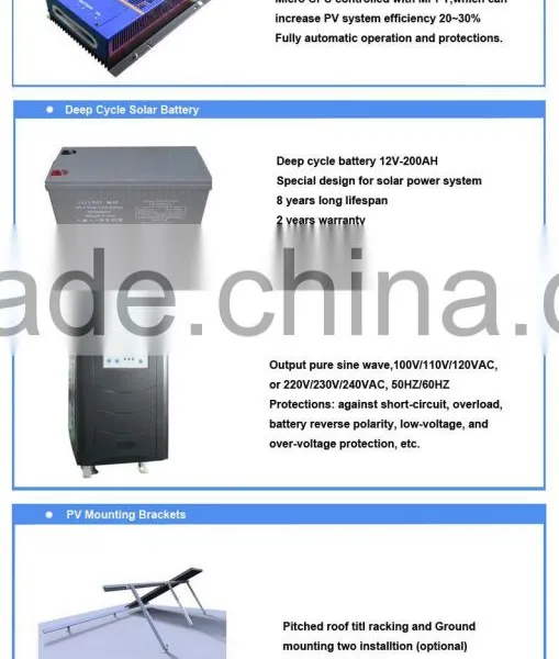 Solar Power System 3KW With Normal Specification and Home Application Commercial Quality Choice photo-3
