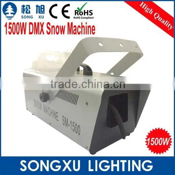 Stage Party Decoration 1500w Dmx Snow Machine for Sale photo-4