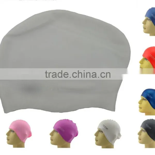 For Women, Lady and Girls Premium Long Hair Swim Cap photo-2