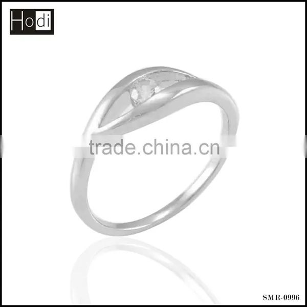 Fashional Design Silver Engagement Ring From China