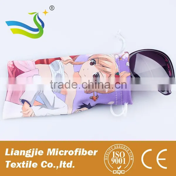 Logo Printing Microfiber Spectacles Pouch photo-2